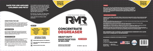 RMR PRO Degreaser & Cleaner Concentrate