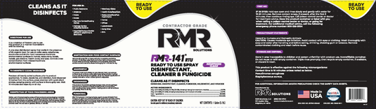 RMR-141 PRO RTU Disinfectant