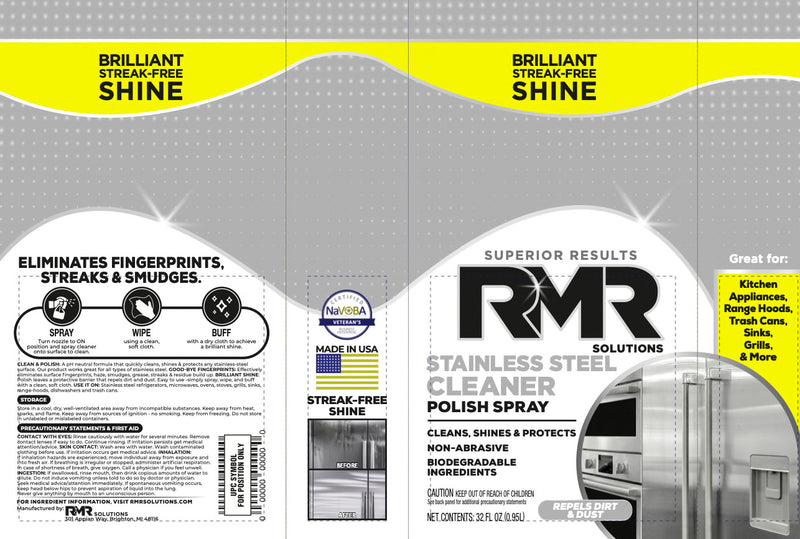 Load image into Gallery viewer, RMR Stainless Steel Cleaner &amp; Polish
