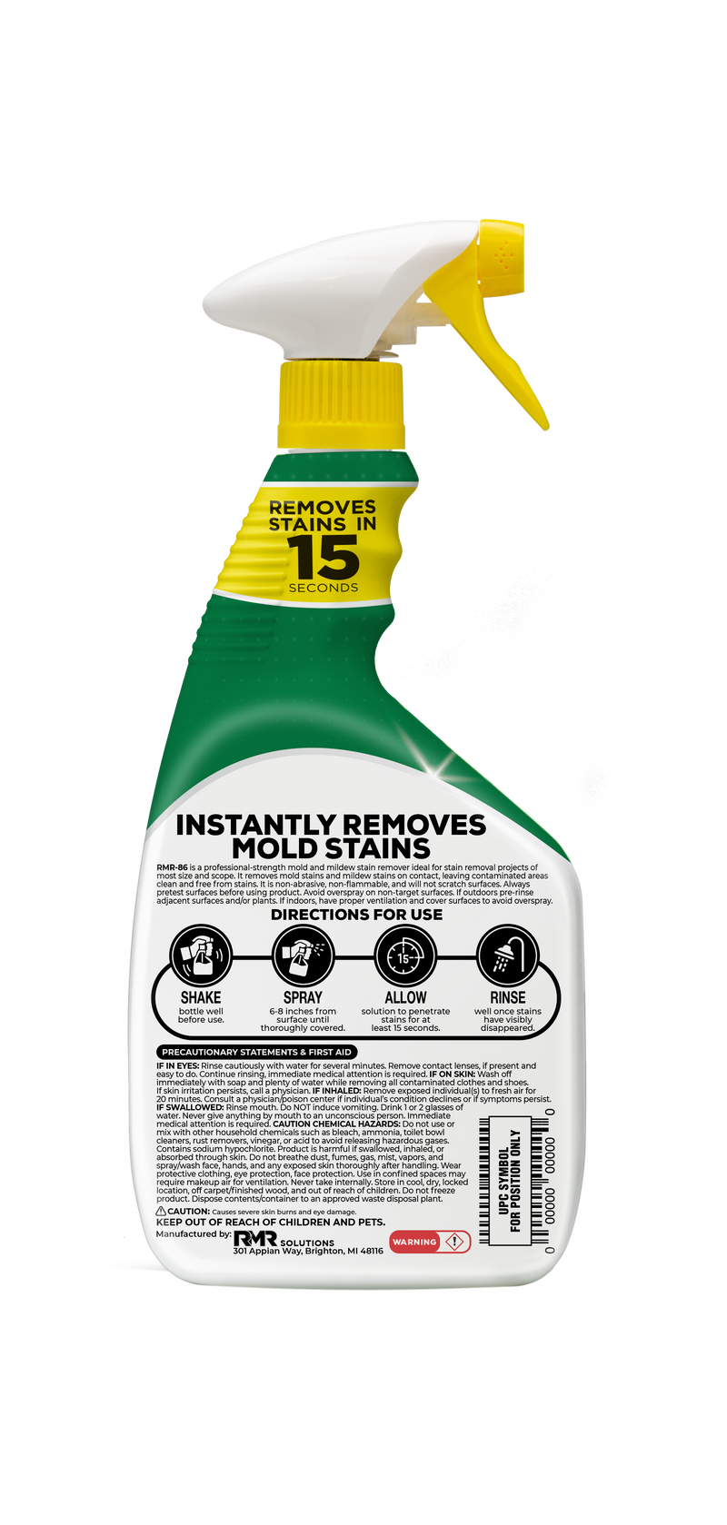 Load image into Gallery viewer, RMR-86® Instant Mold &amp; Mildew Stain Remover
