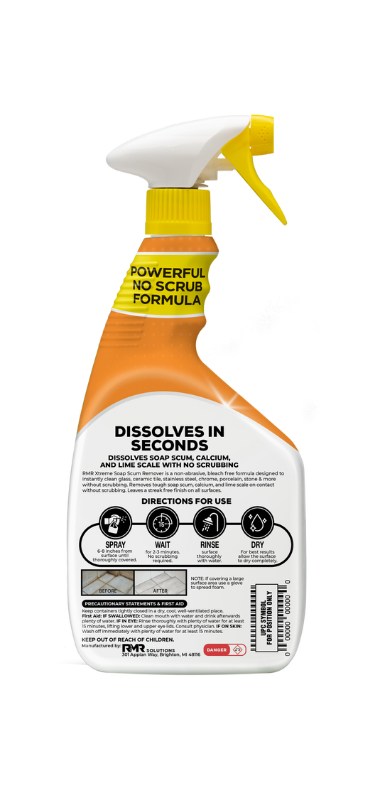 RMR Xtreme Soap Scum Remover FastActing, NoScrub Bathroom Cleaner