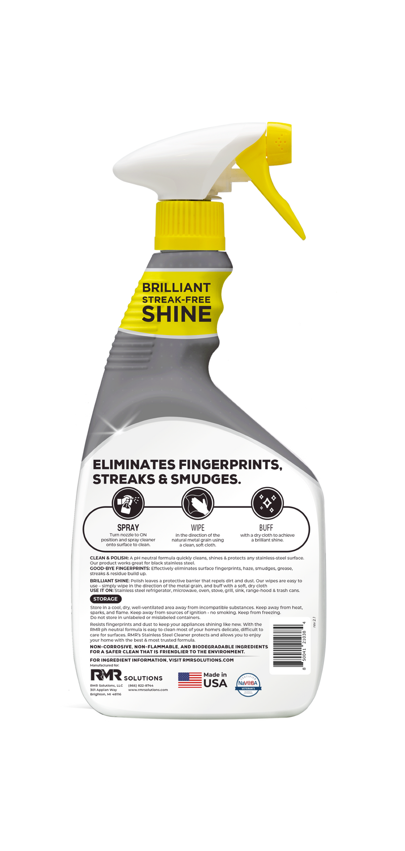 Load image into Gallery viewer, RMR Stainless Steel Cleaner &amp; Polish
