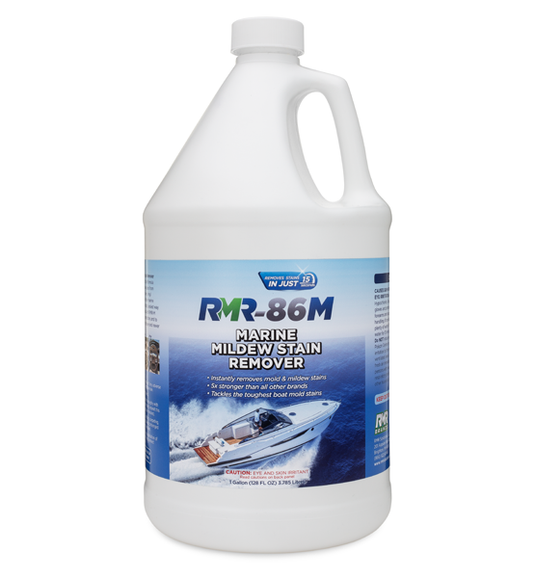 Instantly Remove Stains from Marine Surfaces
