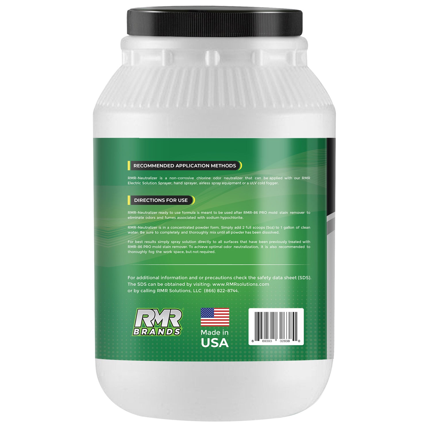 RMR Neutralizer Instant Chlorine Odor Eliminator RMR Solutions, LLC